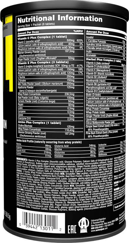 Animal Pak 44 packs